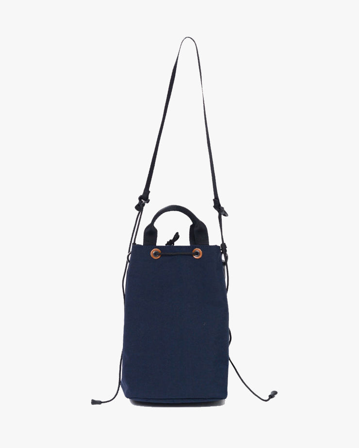 Master-Piece Root Drawstring Shoulder Bag - Navy