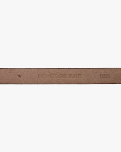 MOMOTARO JEANS MMGD1001 Benz Leather Belt - Brown