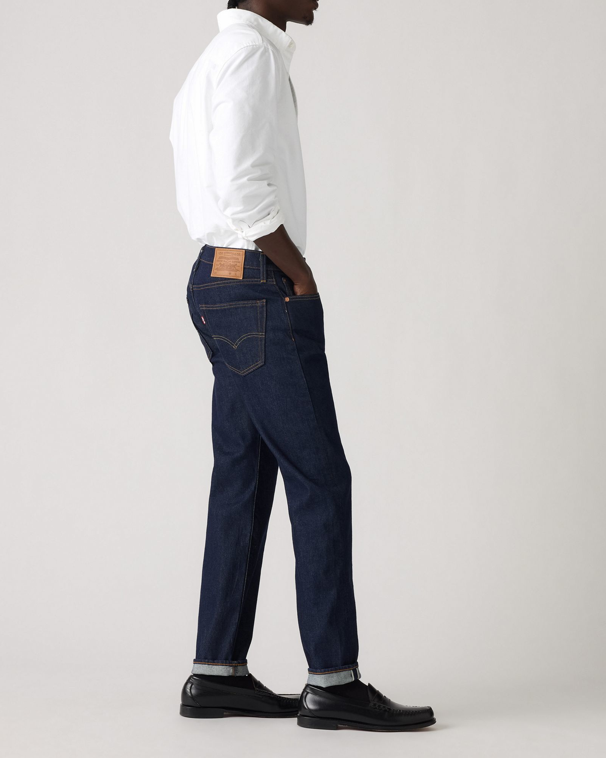 Levi's® 502 Regular Tapered Selvedge Mens Jeans - Don't Be So Rigid | Levi's® Jeans | JEANSTORE