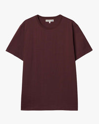 Merz b. Schwanen 2M15 6.8oz Classic Fit Sturdy Jersey Tee - Burgundy