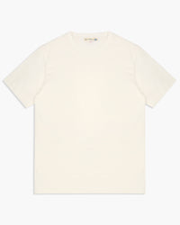 Merz b. Schwanen 2M15 6.8oz Classic Fit Sturdy Jersey Tee - White | Merz b. Schwanen T Shirts | JEANSTORE