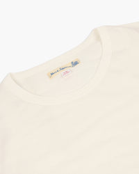 Merz b. Schwanen 2M15 6.8oz Classic Fit Sturdy Jersey Tee - White | Merz b. Schwanen T Shirts | JEANSTORE