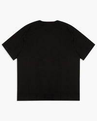 Merz b. Schwanen 2M15C Cropped Classic Fit 6.8oz Sturdy Jersey Tee - Black | Merz b. Schwanen T Shirts | JEANSTORE