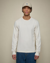 Merz b. Schwanen Originals 2M15LS Classic Fit L/S Sturdy Jersey Tee - Nature