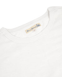 Merz b. Schwanen 2S14 10.7oz Relaxed Fit Loopwheeled Heavy Tee - White | Merz b. Schwanen T Shirts | JEANSTORE
