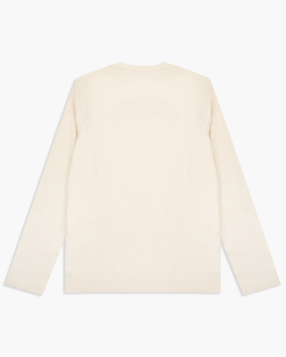 Merz b. Schwanen 2S18 10.7oz Loopwheeled Heavyweight L/S Tee - Nature | Merz b. Schwanen T Shirts | JEANSTORE