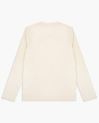 Merz b. Schwanen 2S18 10.7oz Loopwheeled Heavyweight L/S Tee - Nature | Merz b. Schwanen T Shirts | JEANSTORE