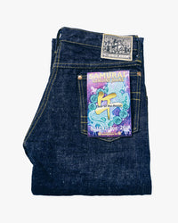 Samurai Jeans S210XJ17oz-26U Straight Fit 17oz Selvedge Jeans - Year Of The Horse / Onewash