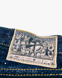 Samurai Jeans S210XJ17oz-26U Straight Fit 17oz Selvedge Jeans - Year Of The Horse / Onewash