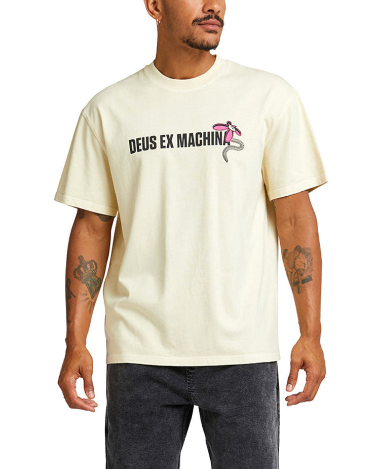 Deus Ex Machina Surf Shop Tee - Dirty White