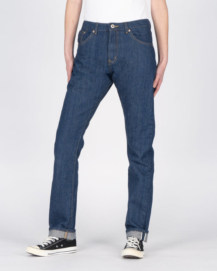Naked & Famous Denim Arrow Slim Straight Womens Jeans - New Frontier Selvedge