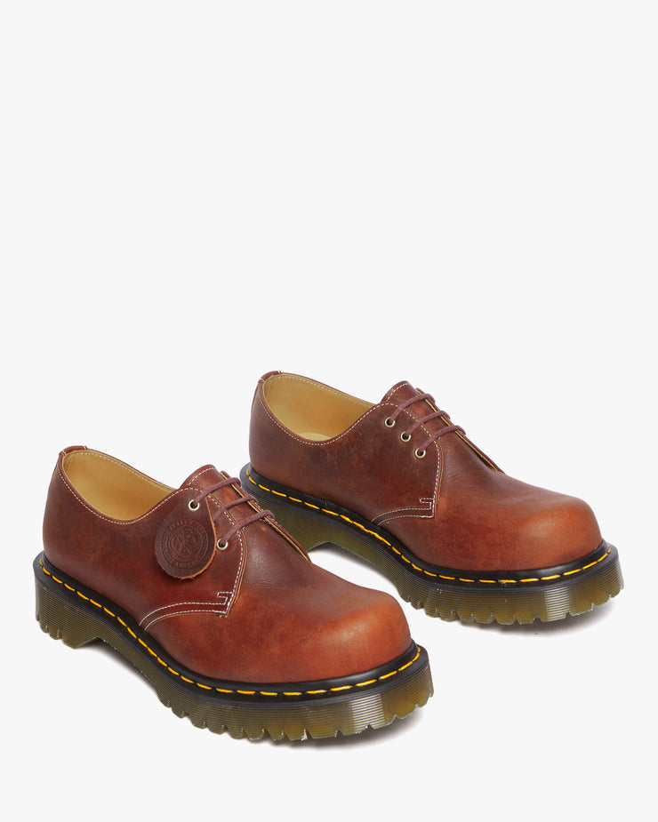 Dr Martens Made In England 1461 Phoenix Shoes - Heritage Tan