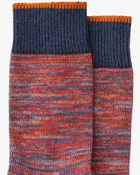 Nudie Jeans Rasmusson Multi Yarn Socks - Red | Nudie Jeans Socks | JEANSTORE