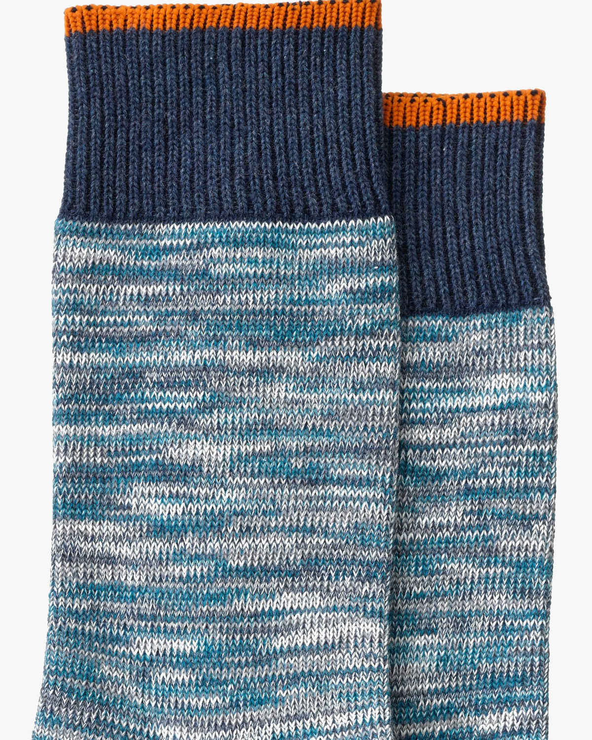 Nudie Jeans Rasmusson Multi Yarn Socks - Blue