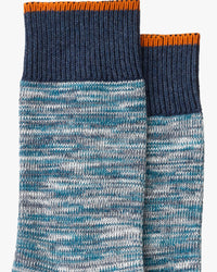 Nudie Jeans Rasmusson Multi Yarn Socks - Blue
