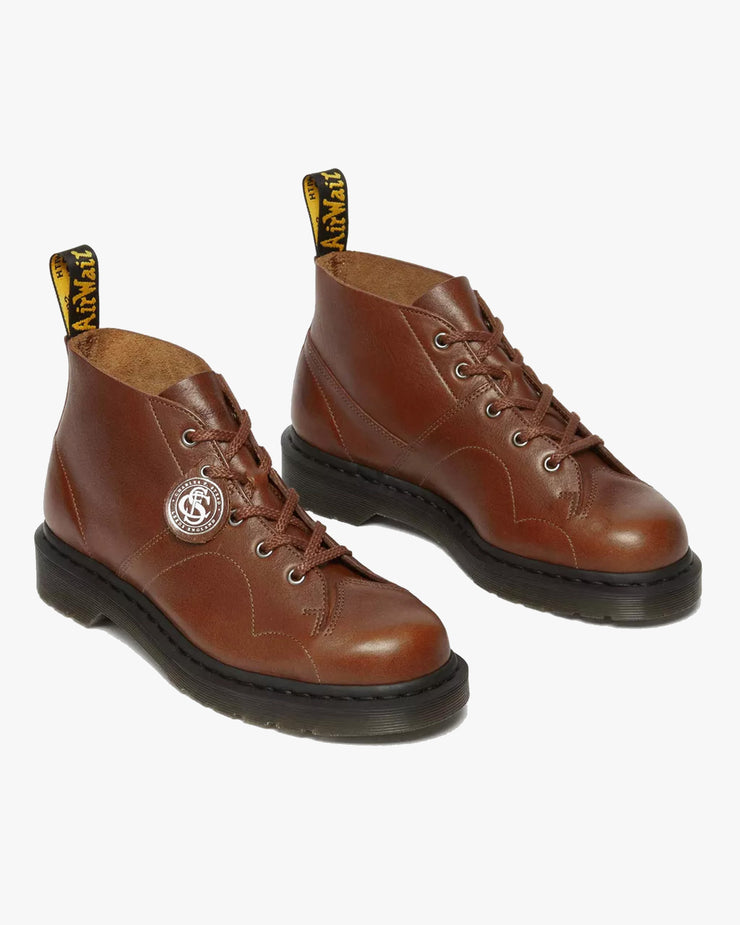 Dr Martens Archive Church Buckingham Leather Monkey Boots - Urban Brown