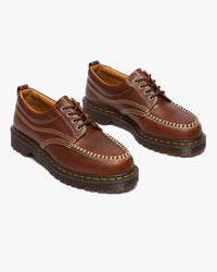 Dr Martens Archive Lowell 4-Eye Moc Toe Shoe - Butterscotch Orleans | Dr Martens Shoes | JEANSTORE