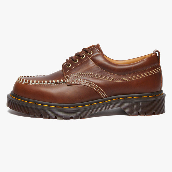 Dr Martens Archive Lowell 4-Eye Moc Toe Shoe - Butterscotch Orleans | Dr Martens Shoes | JEANSTORE