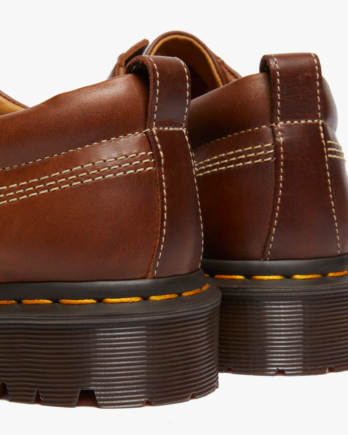 Dr Martens Archive Lowell 4-Eye Moc Toe Shoe - Butterscotch Orleans | Dr Martens Shoes | JEANSTORE