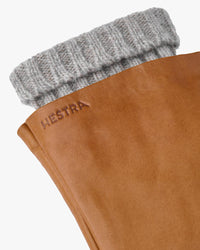 Hestra Womens Megan Wool Lined Hairsheep Leather Gloves - Cork
