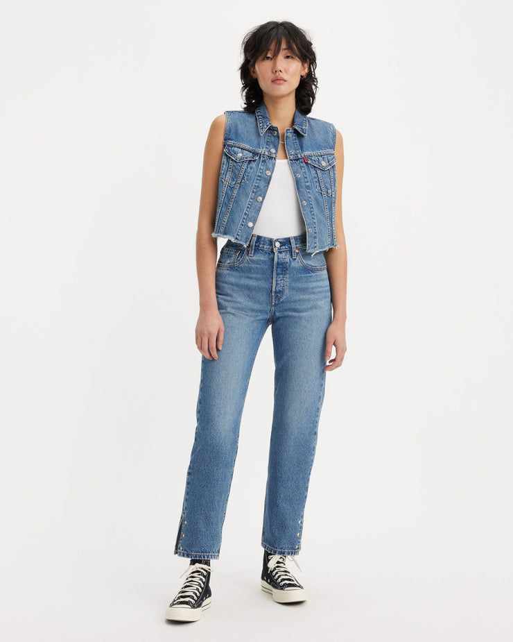 Levi's® Womens 501 Crop Jeans Treat Yourself