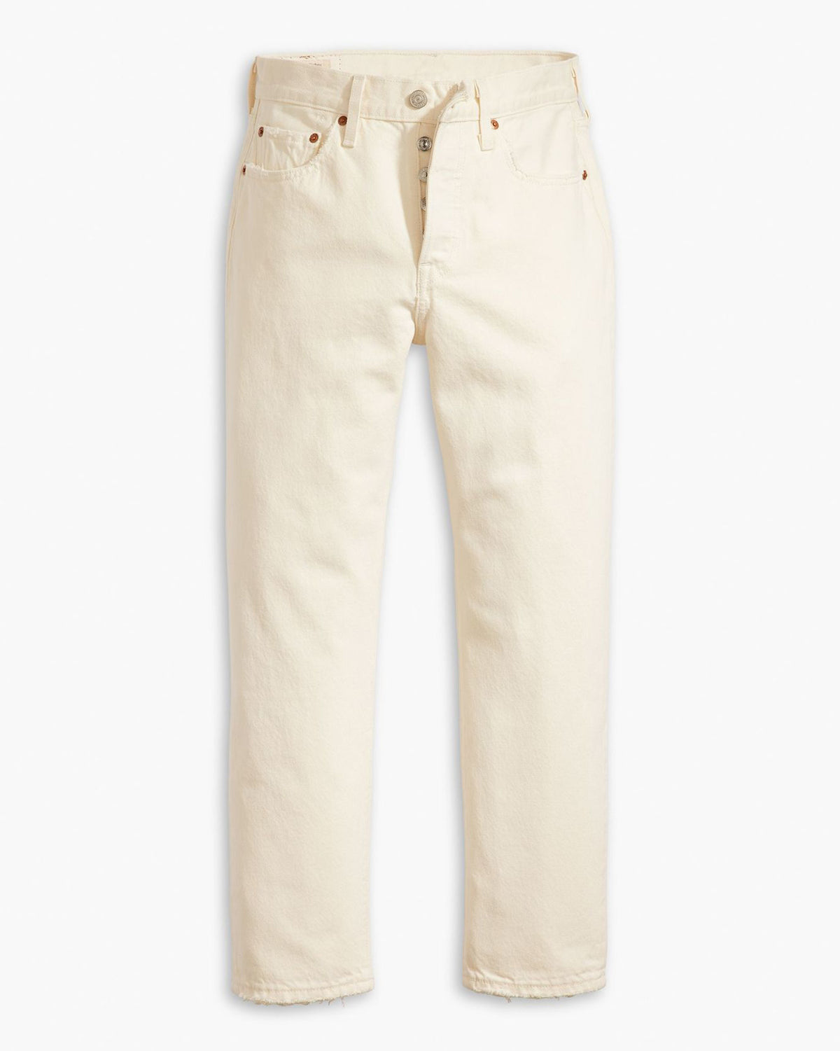 Levi's® Womens 501 Crop Jeans - Ecru Booper No Damage | Levi's® Jeans | JEANSTORE