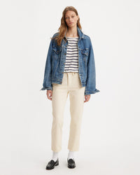 Levi's® Womens 501 Crop Jeans - Ecru Booper No Damage | Levi's® Jeans | JEANSTORE