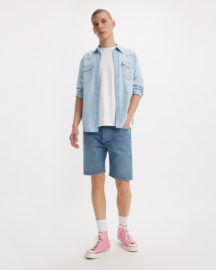 Levi's® 501 Original Shorts - 9am On Battery – JEANSTORE