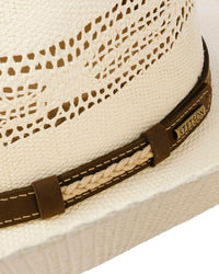 Stetson Western Vented Toyo Hat - Off White