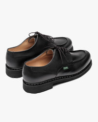 Paraboot Chambord 5-Eye Derby Shoe - Lisse Noir / Tex Noire | Paraboot Shoes | JEANSTORE