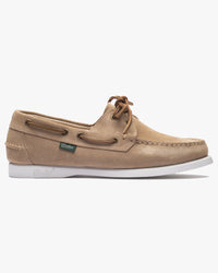 Paraboot Barth Shoe - Beige Velvet / Marine Blanc