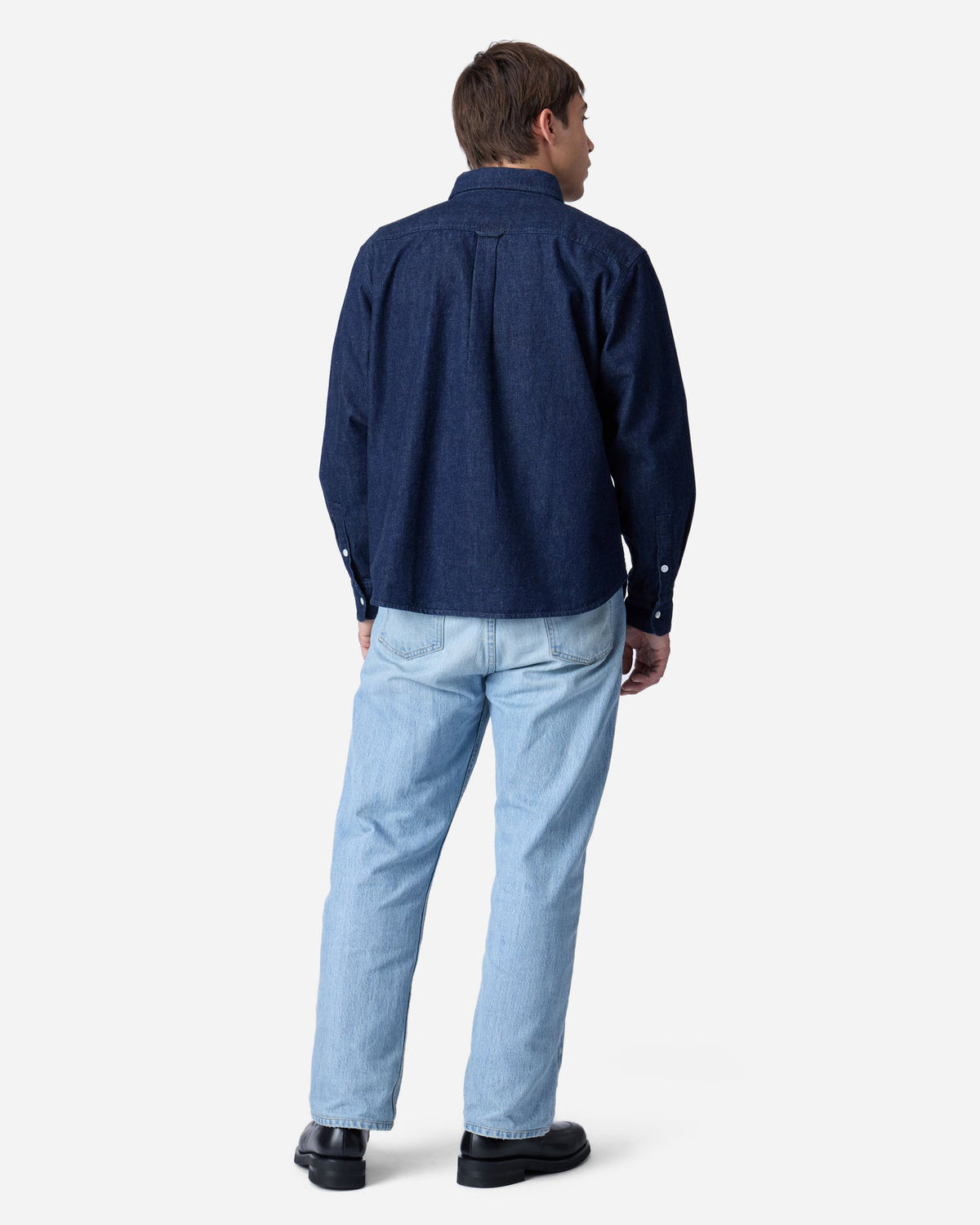 3sixteen Denim Button Down Shirt - Indigo Selvedge