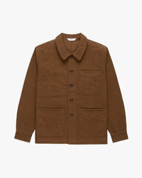 3sixteen French work jacket brown moleskin
