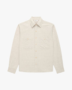 3sixteen Utility Shirt - Ecru Chambray
