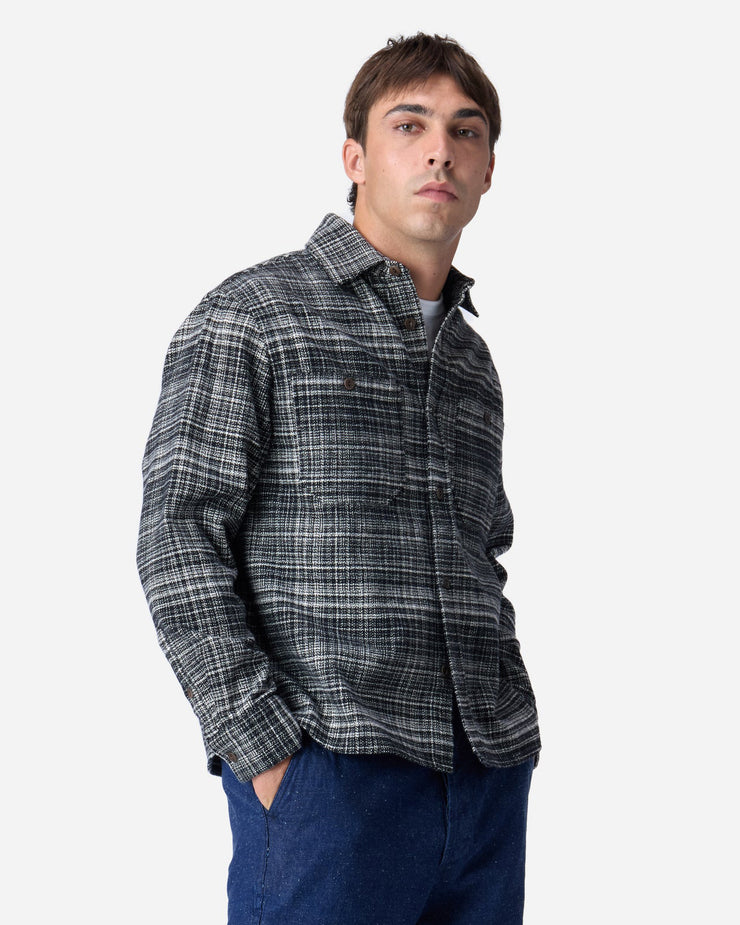 3sixteen Utility Flannel Shirt Static Plaid