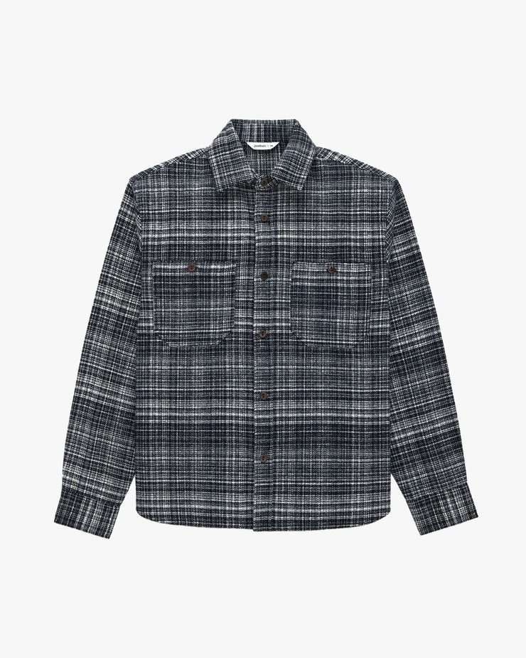 3sixteen Utility Flannel Shirt Static Plaid