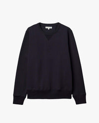 Merz b. Schwanen 3S48 14.8oz Classic Fit Heavyweight Sweatshirt - Dark Navy