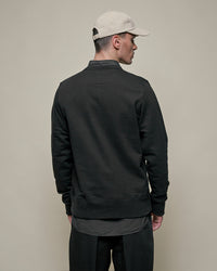Merz b. Schwanen Originals 3S48 Classic Fit Heavyweight Sweatshirt - Deep Black
