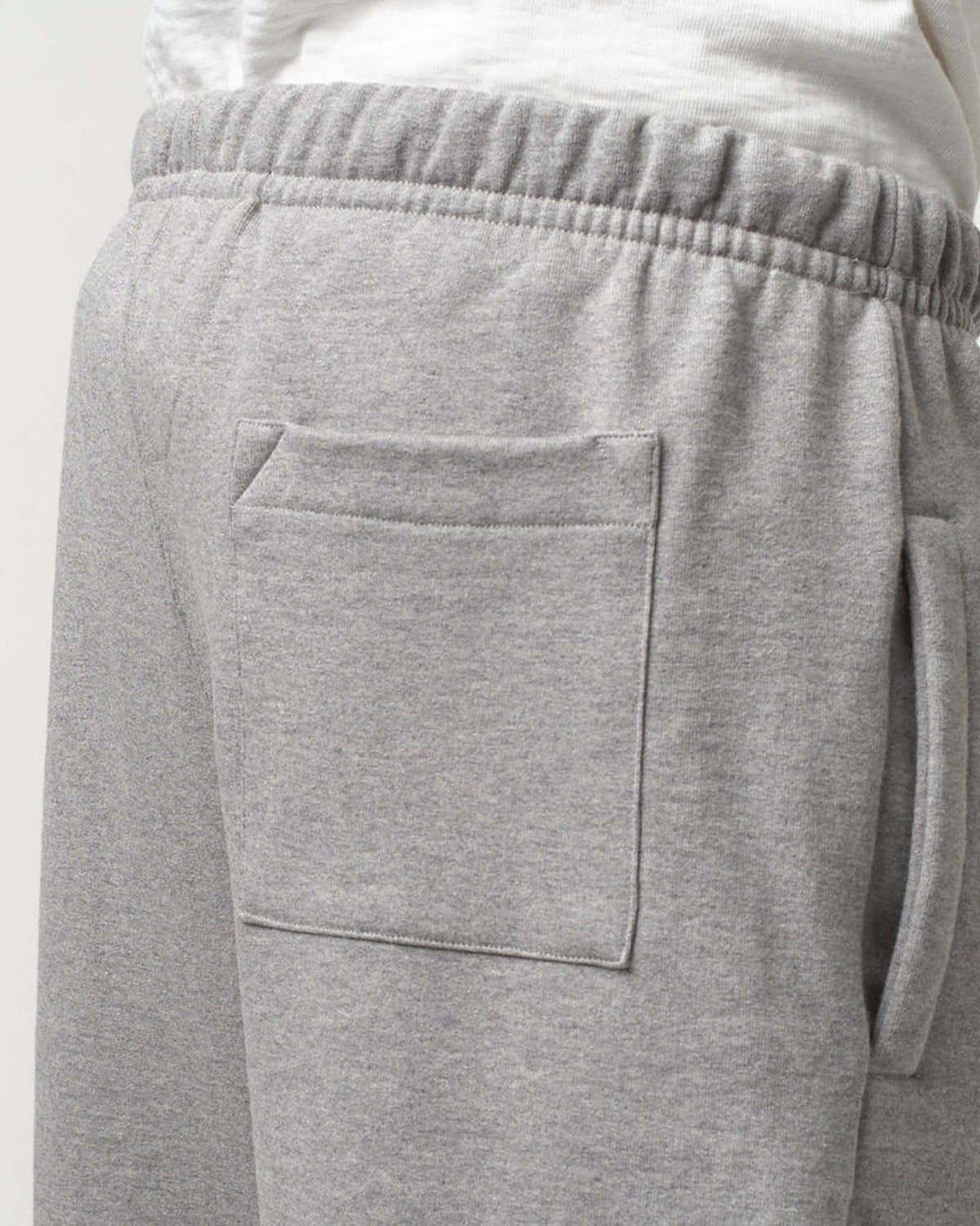 Merz b. Schwanen 3S50 14.8oz Classic Fit Heavyweight Sweatpants - Grey Melange