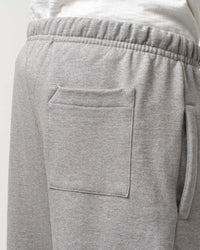 Merz b. Schwanen 3S50 14.8oz Classic Fit Heavyweight Sweatpants - Grey Melange