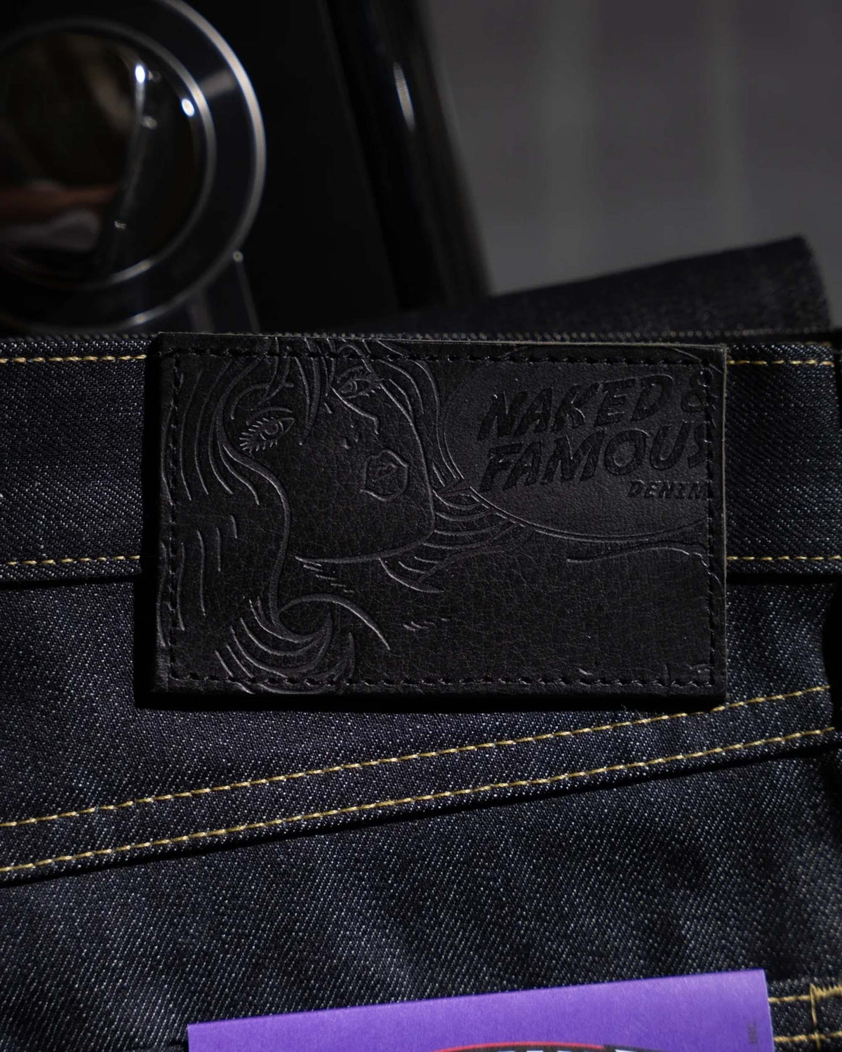 Naked & Famous Denim Weird Guy Regular Tapered Mens Jeans - Guardian 2 | Naked & Famous Denim Jeans | Jeanstore