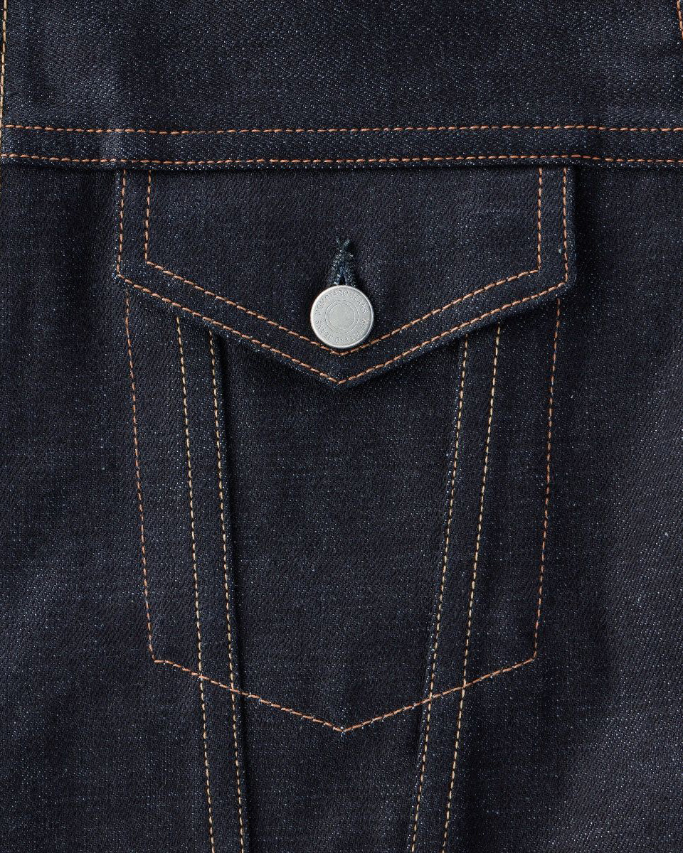 MOMOTARO JEANS #003 Standard 14.7oz Selvedge Denim Jacket - Indigo | MOMOTARO JEANS Jackets & Coats | JEANSTORE