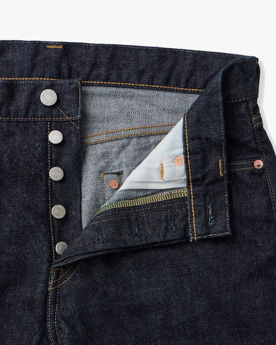 MOMOTARO JEANS #100 Classic Straight Fit Mens Jeans - 15.7oz Zimbabwe