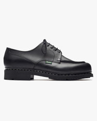 Paraboot Chambord 5-Eye Derby Shoe - Lisse Noir / Tex Noire | Paraboot Shoes | JEANSTORE
