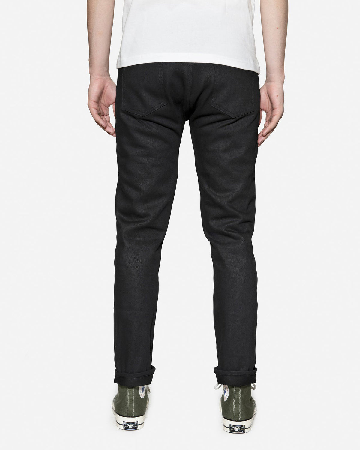 3sixteen CT-220x Classic Tapered Mens Jeans - Double Black Selvedge | 3sixteen Jeans | JEANSTORE