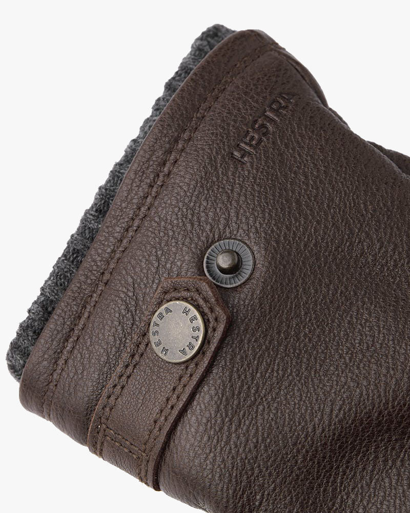 Hestra Utsjö Elk Leather Gloves - Espresso