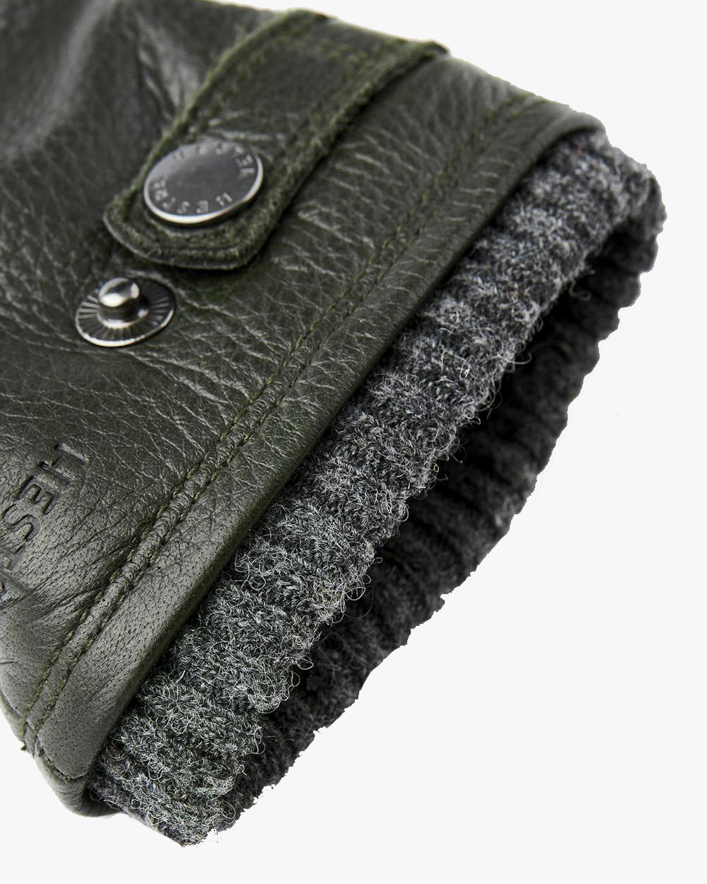 Hestra Utsjö Elk Leather Gloves - Dark Forest | Hestra Gloves | JEANSTORE