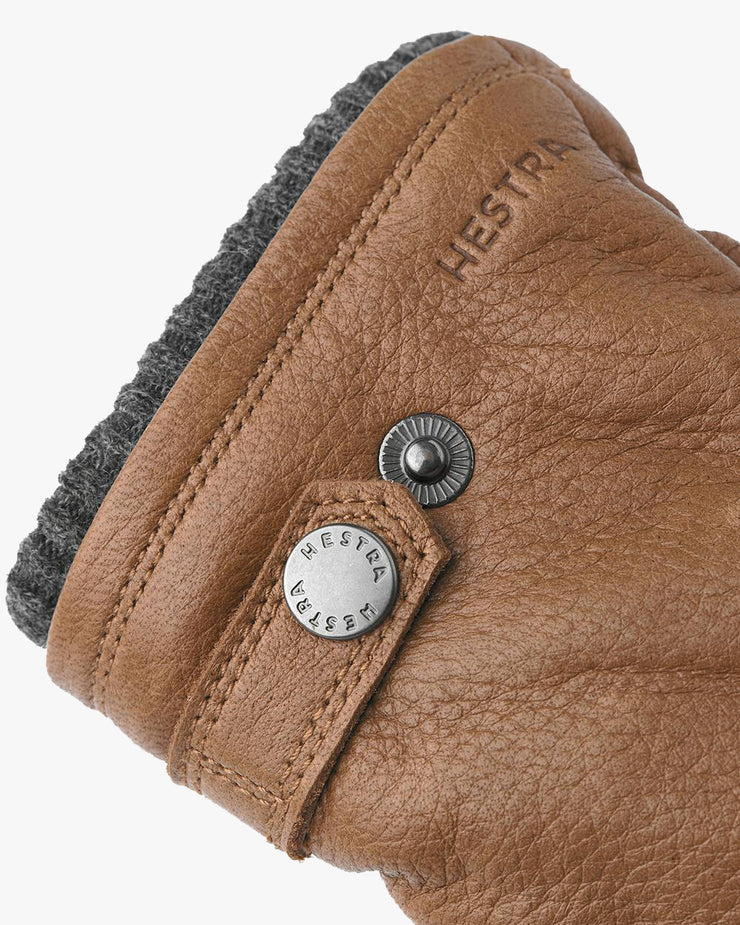 Hestra Utsjö Elk Leather Gloves - Cork | Hestra Gloves | JEANSTORE