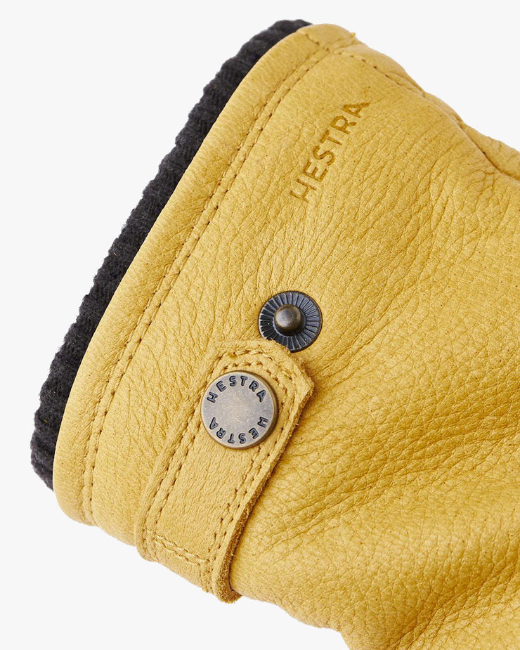 Hestra Utsjö Elk Leather Gloves - Natural Yellow | Hestra Gloves | JEANSTORE