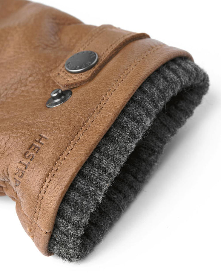 Hestra Utsjö Elk Leather Gloves - Cork | Hestra Gloves | JEANSTORE